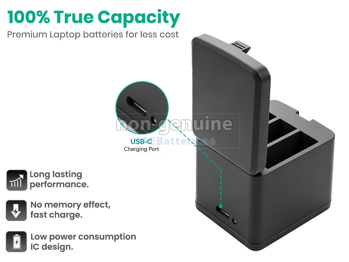 Battery for GoPro AHDBT-801