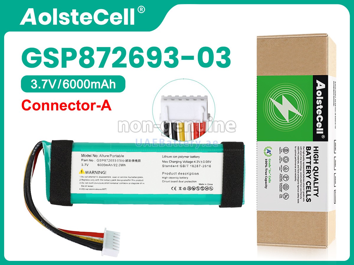 Batterie Remplacement Pour Harman Kardon GSP-1S1P-OS7A - 3.7V 3350mAh Li-Ion Bleue