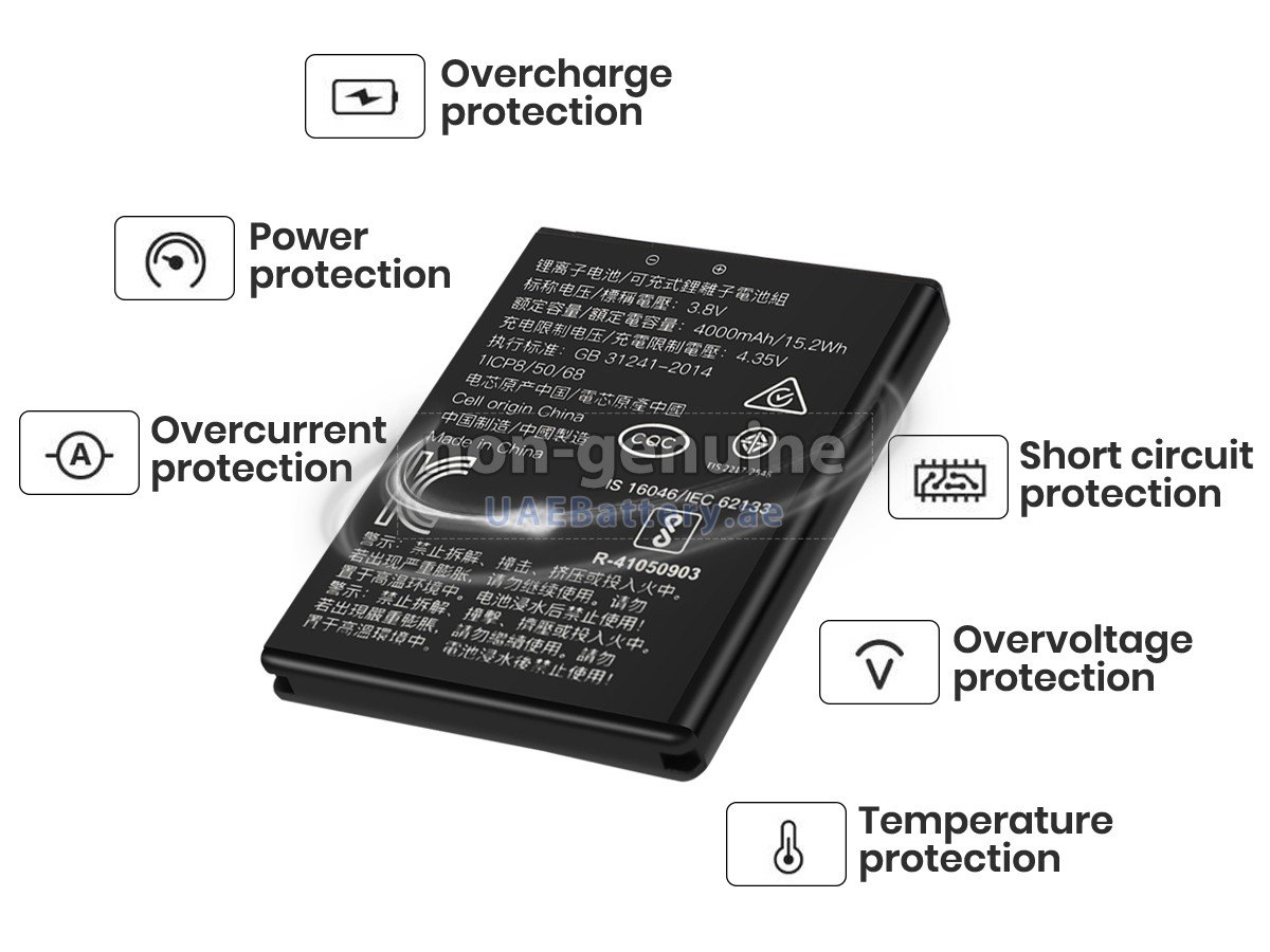 Battery for Honeywell SCANPAL EDA40