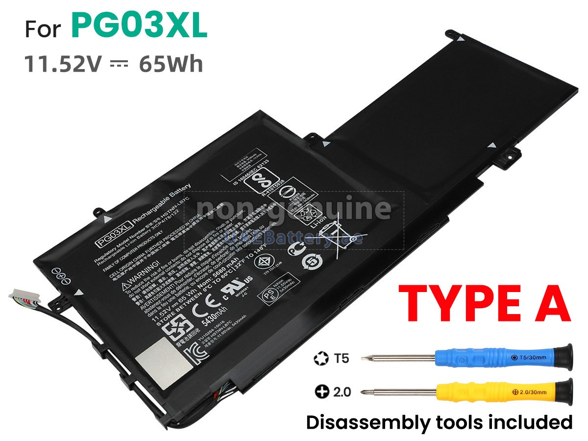 Battery for HP PG03XL