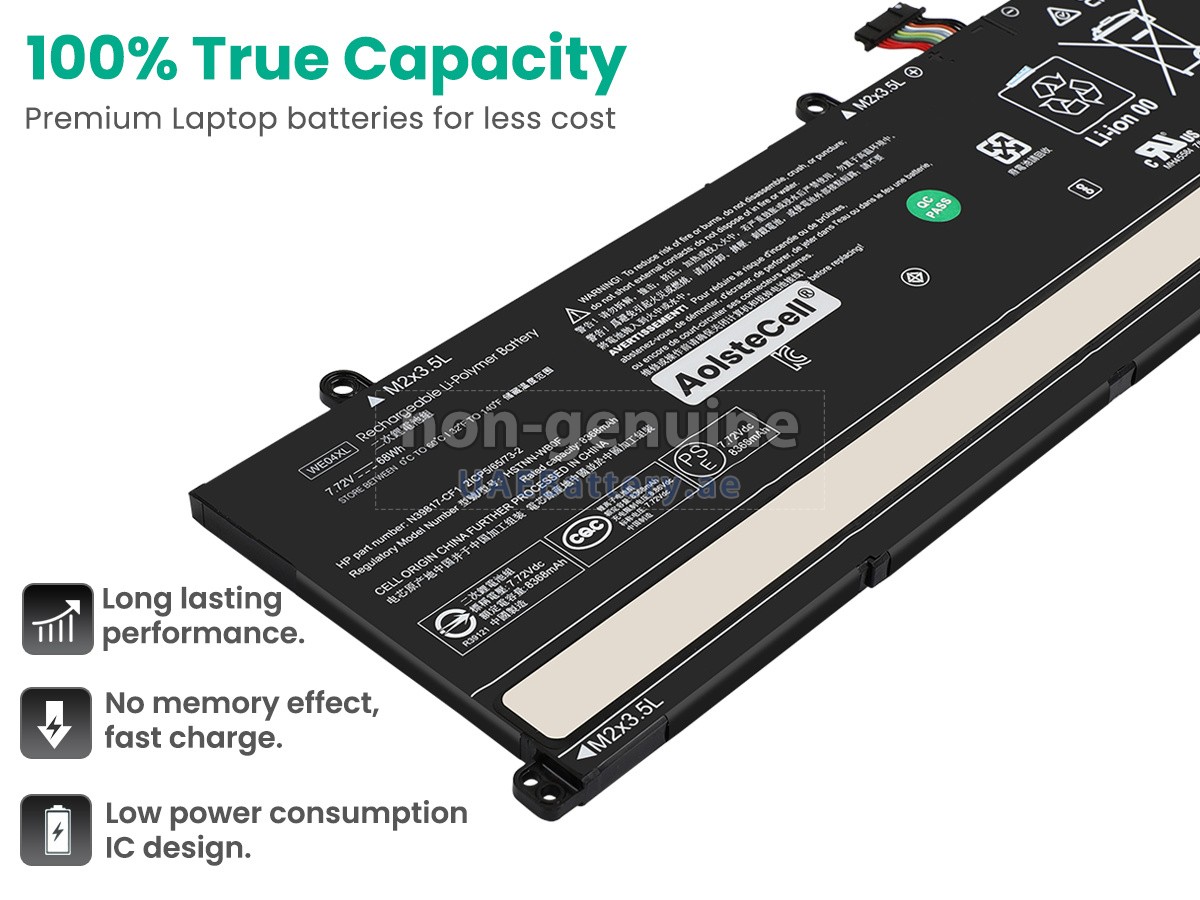 Battery for HP WE04XL
