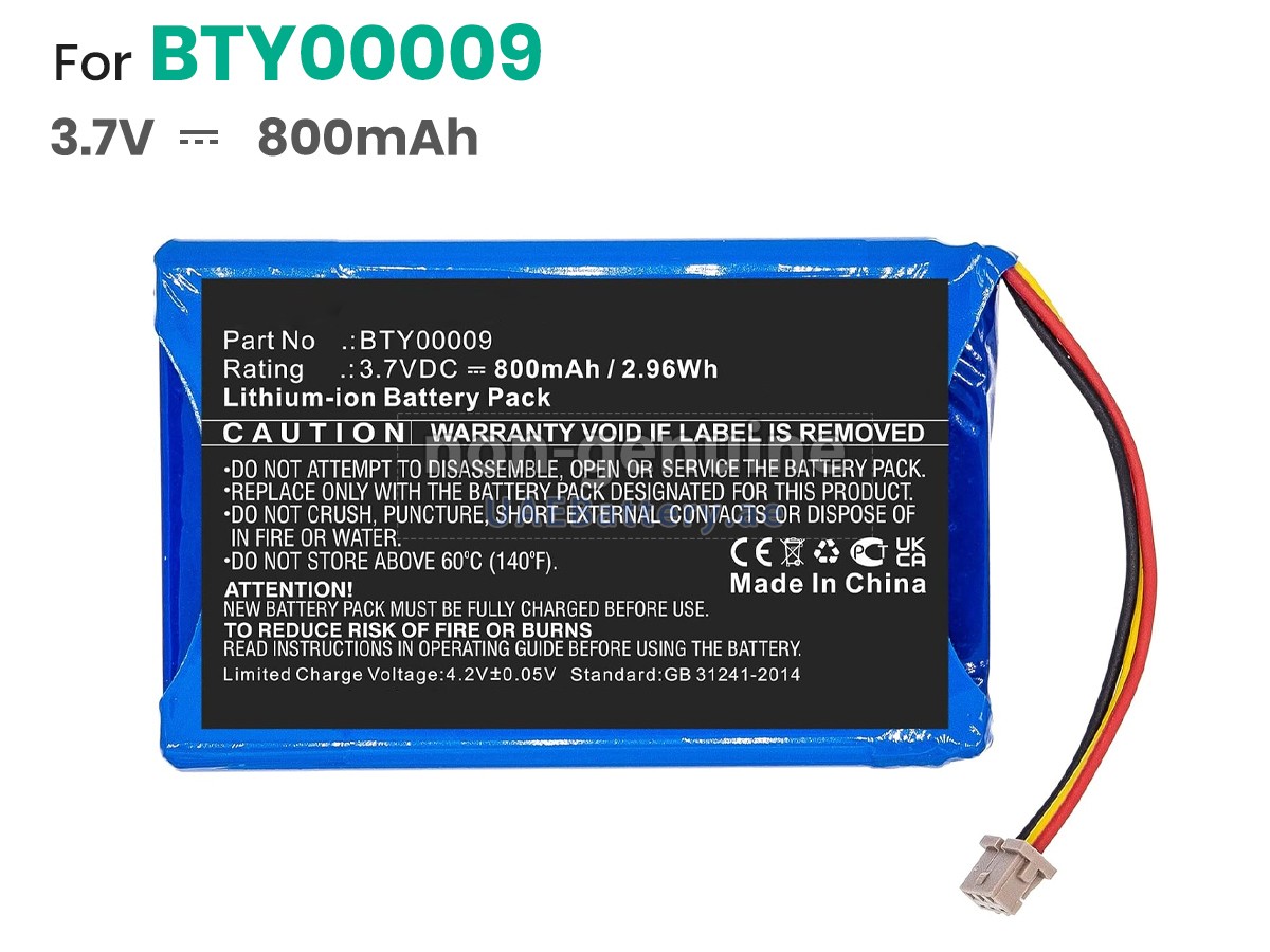 Battery for Ingenico BTY00009