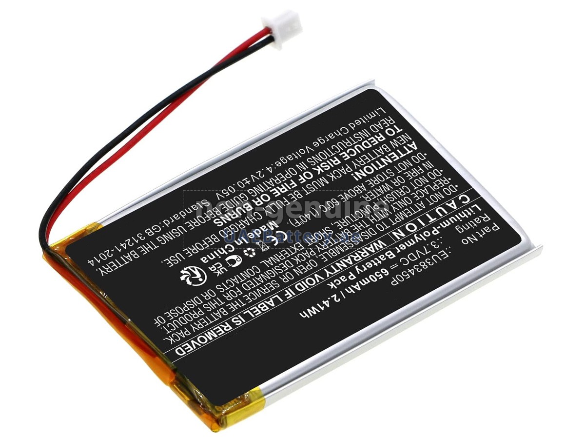 Battery for Ingenico EU383450P