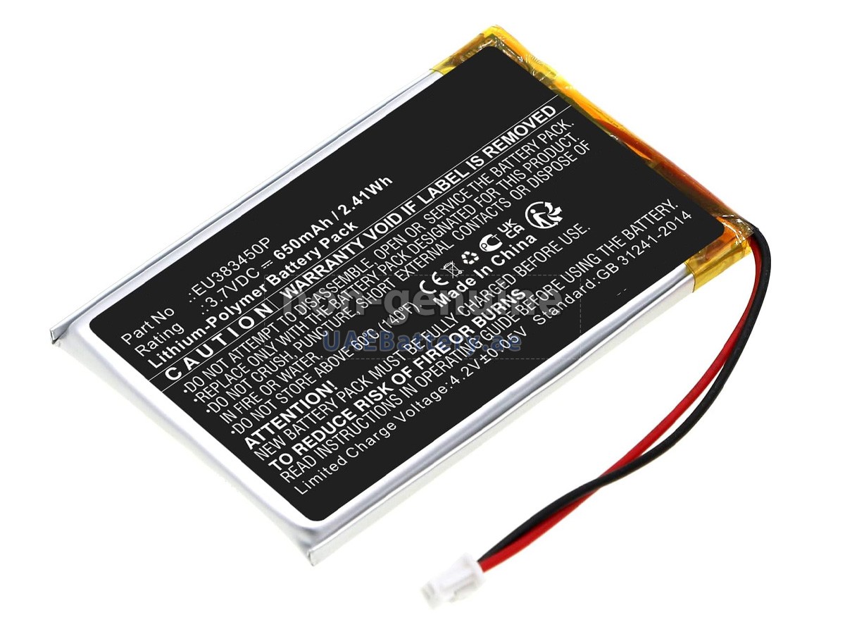 Battery for Ingenico EU383450P