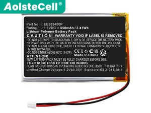 Ingenico EU383450P replacement battery