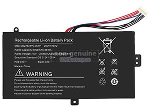 INSYS U627872PV-2S1P replacement battery