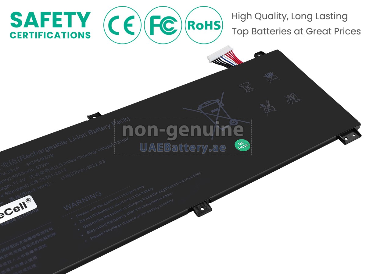 Battery for IPASON U459279PV-3S1P
