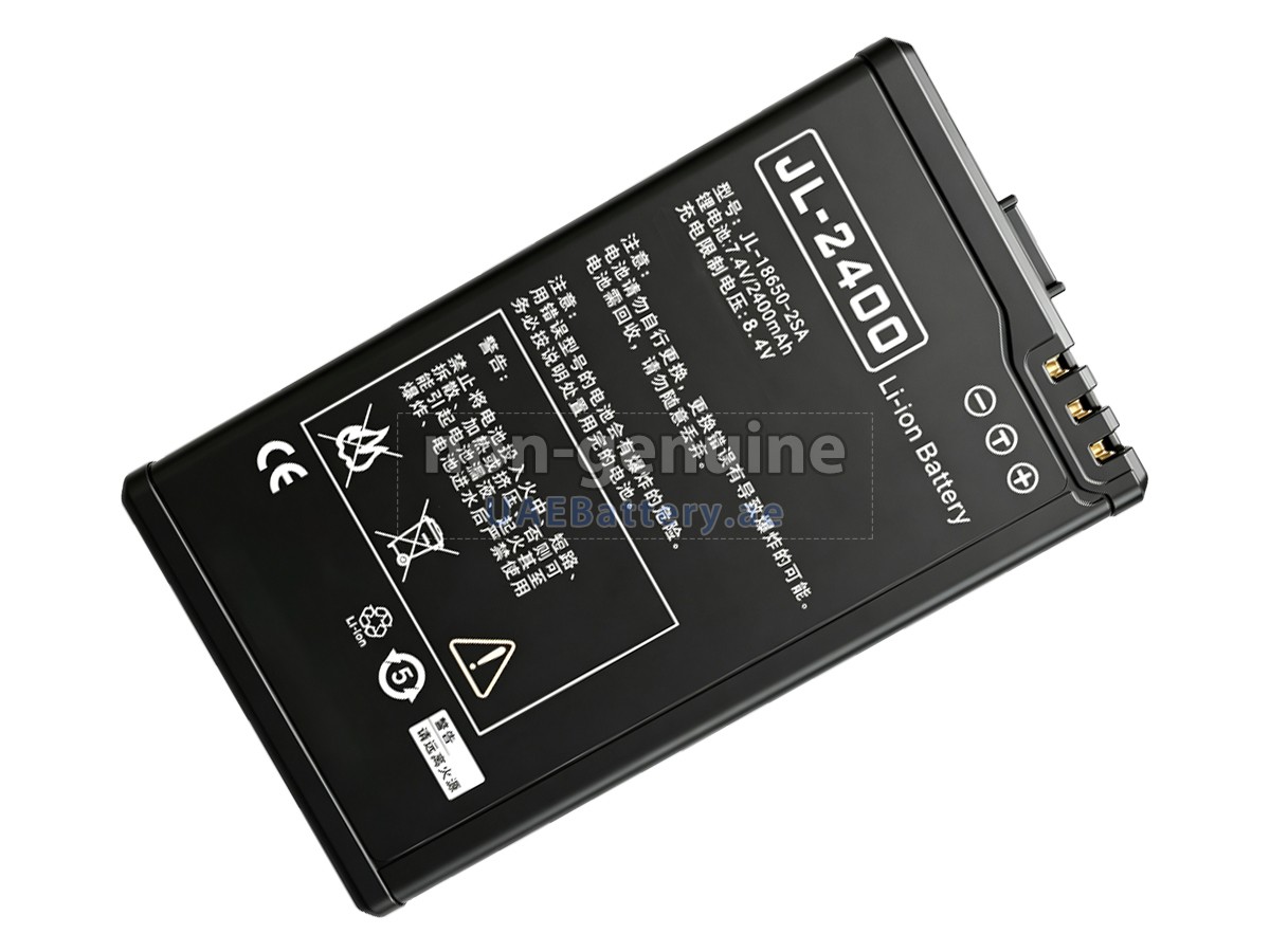 Battery for JQTEK JL-18650-2SA