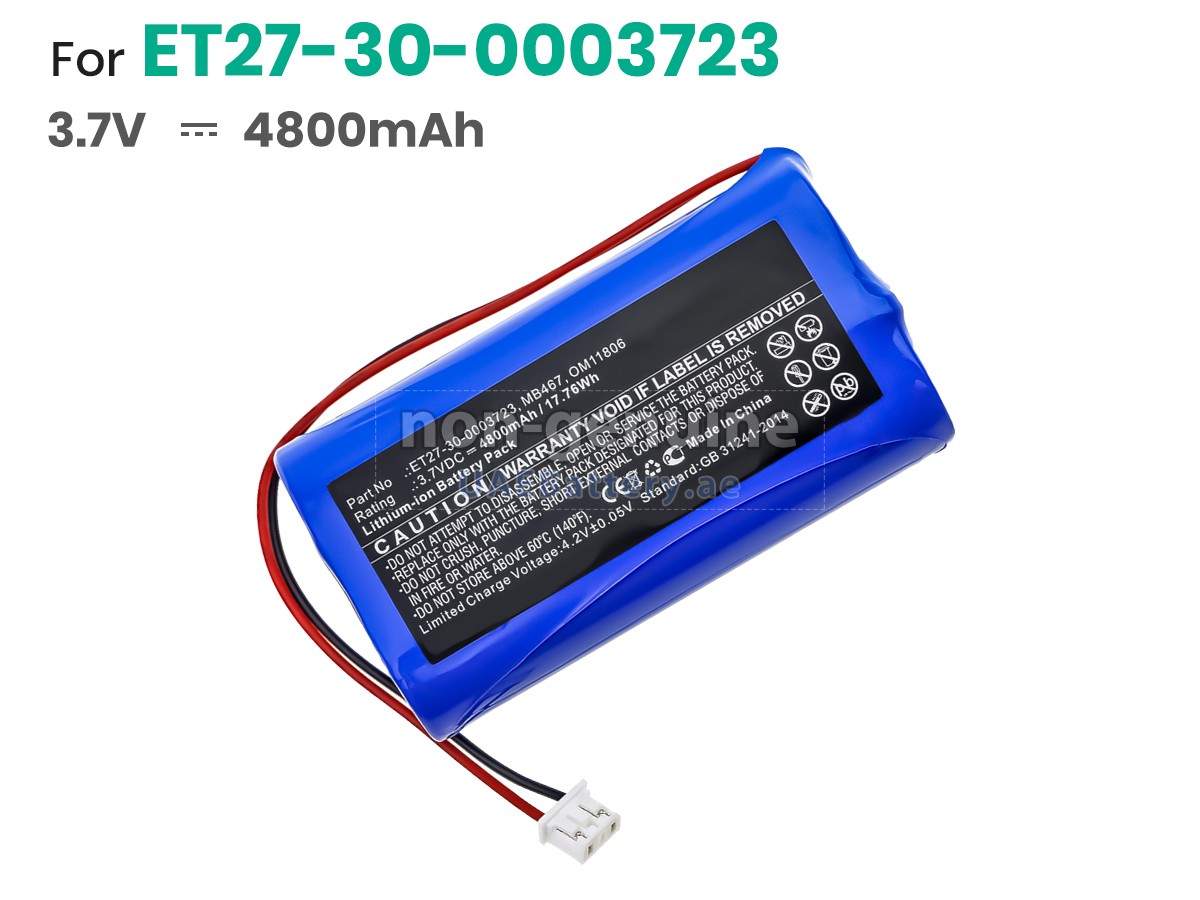 Battery for Karl STORZ 30-0003