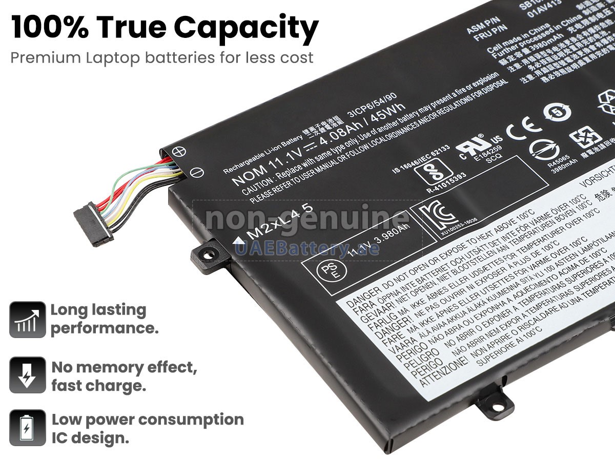 Lenovo ThinkPad E470 replacement battery | UAEBattery