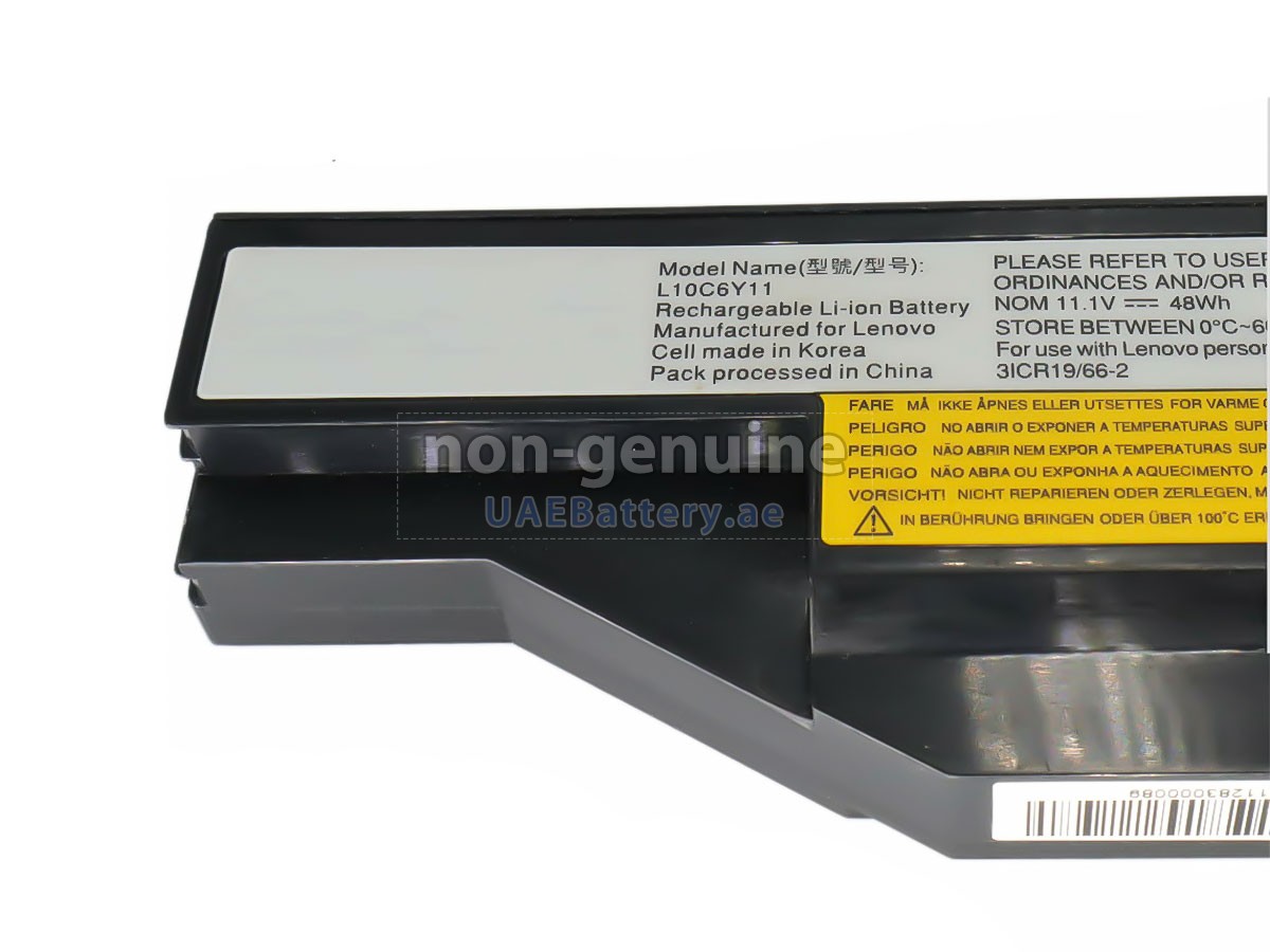 Battery for Lenovo L10C6Y11