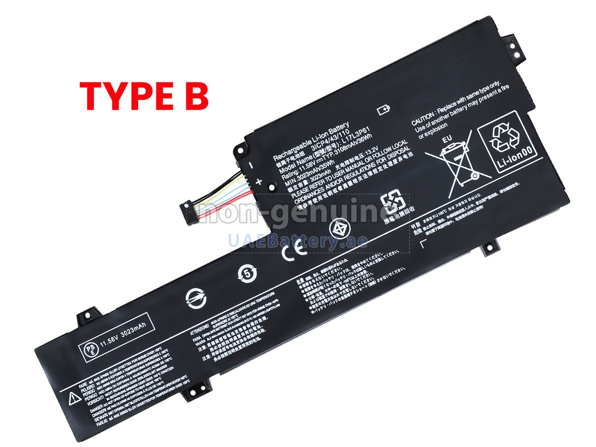 Lenovo YOGA 720-12IKB-81B5003US replacement battery | UAEBattery