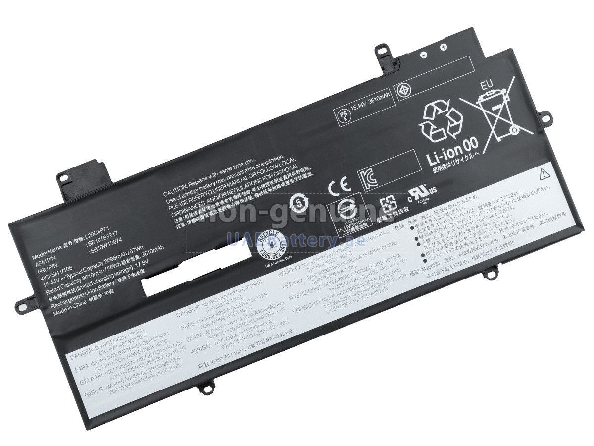 Lenovo ThinkPad X1 CARBON 9TH GEN replacement battery | UAEBattery