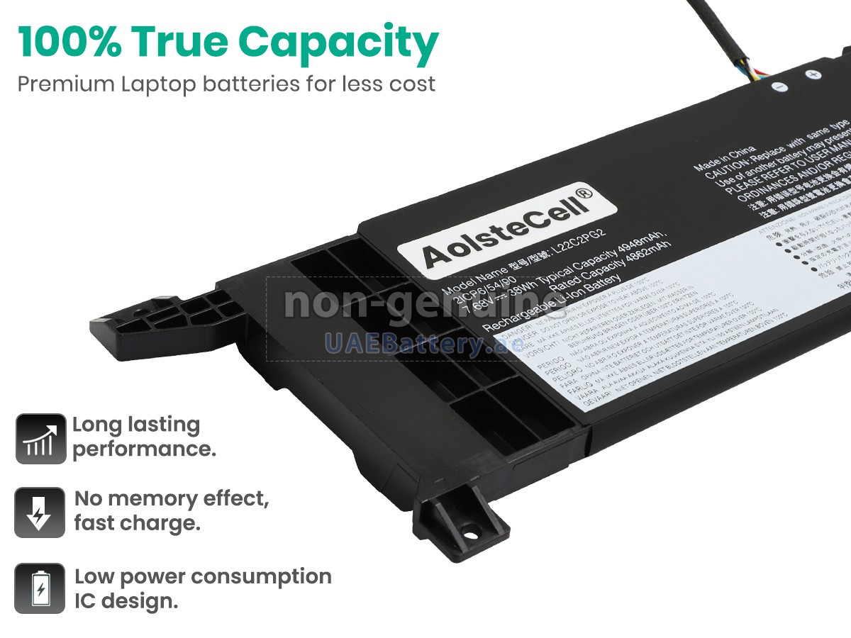 Battery for Lenovo L22C2PG2