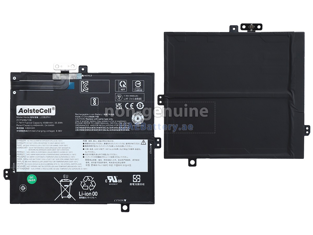 Battery for Lenovo IdeaPad DUET 3 11IAN8-82XK006ARM