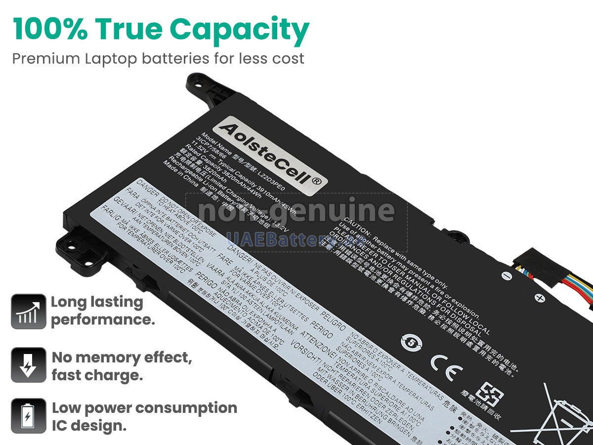 Battery for Lenovo 5B11N47501