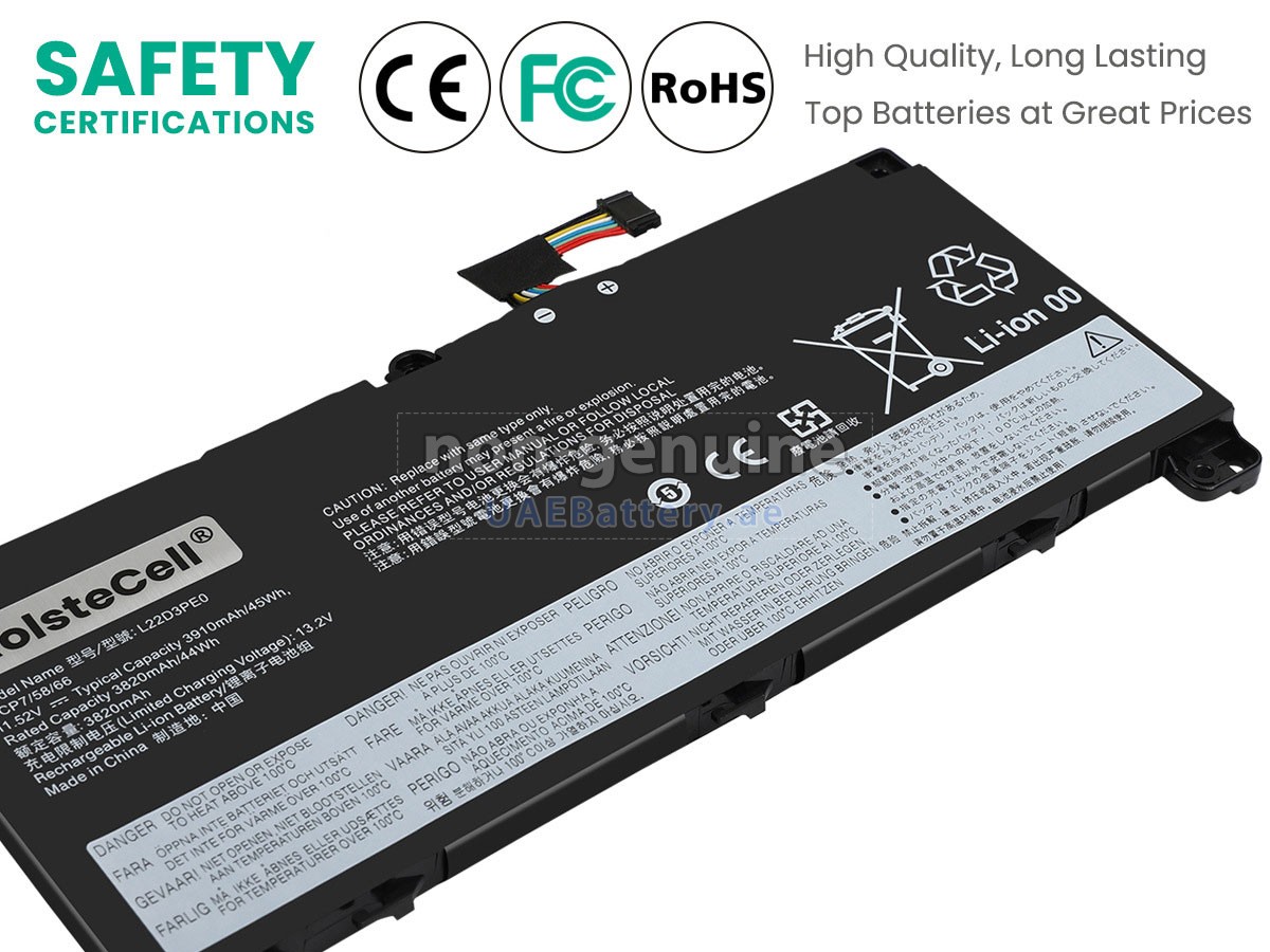 Battery for Lenovo 5B11N47501