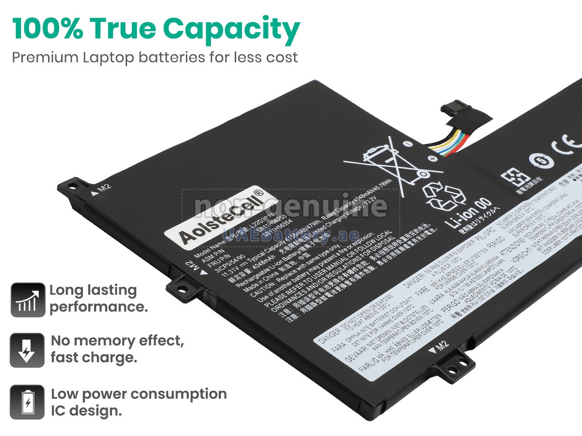 Battery for Lenovo 300W YOGA GEN 4-82VM000JRI
