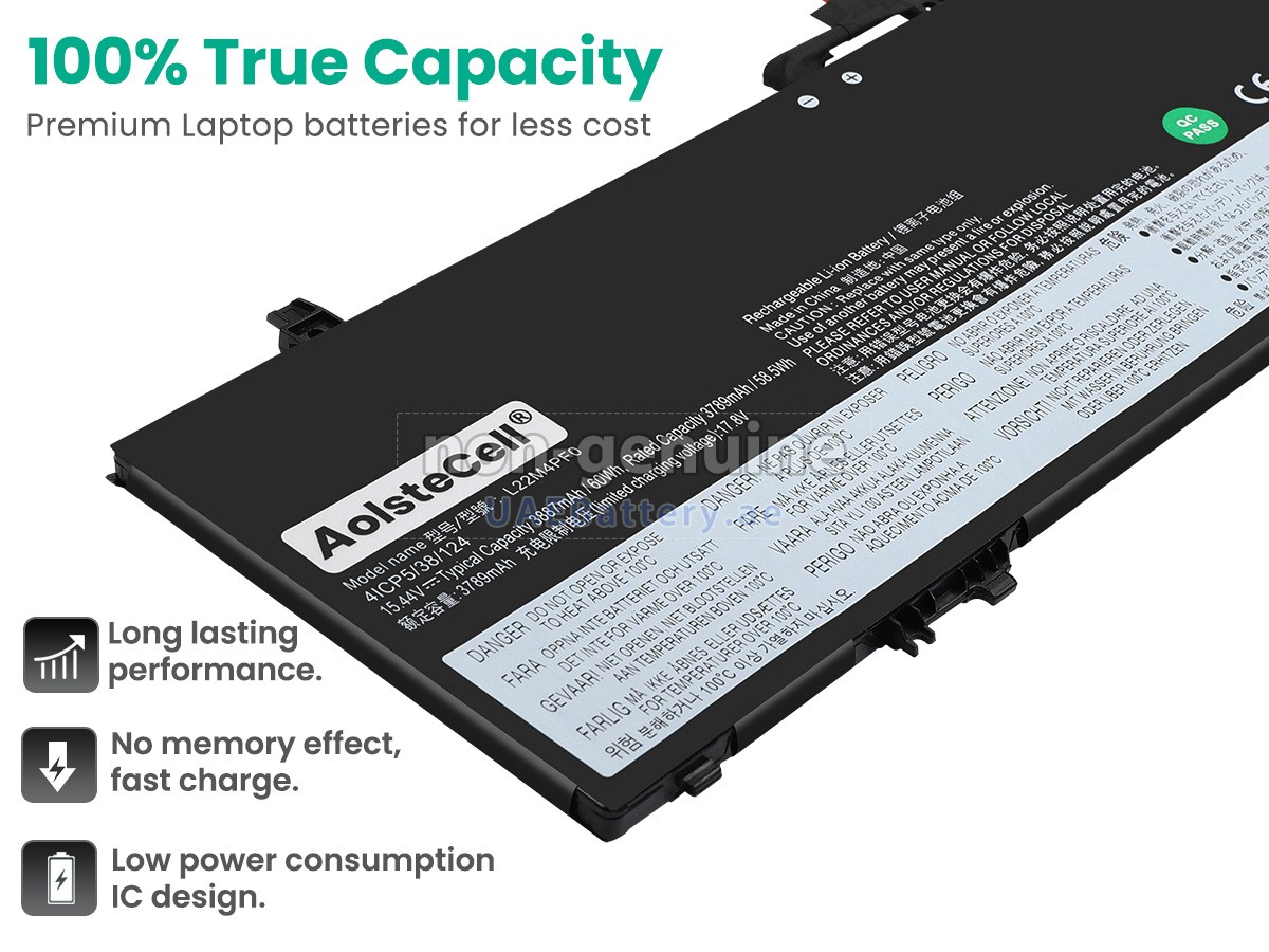 Battery for Lenovo L22D4PF0