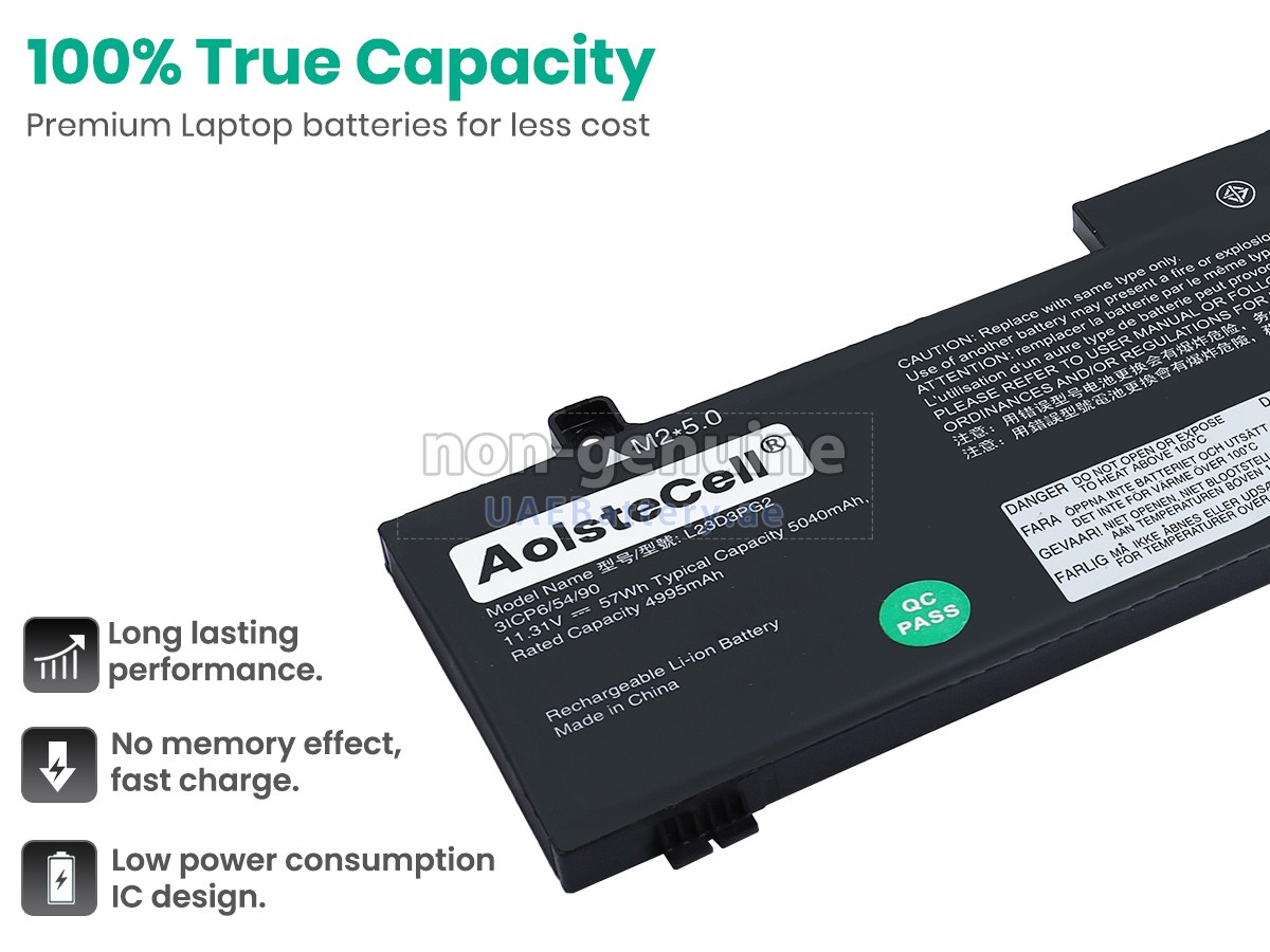 Battery for Lenovo 5B11M75267