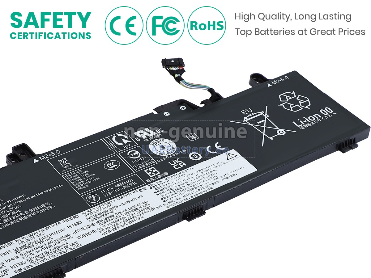 Battery for Lenovo 5B11M75267