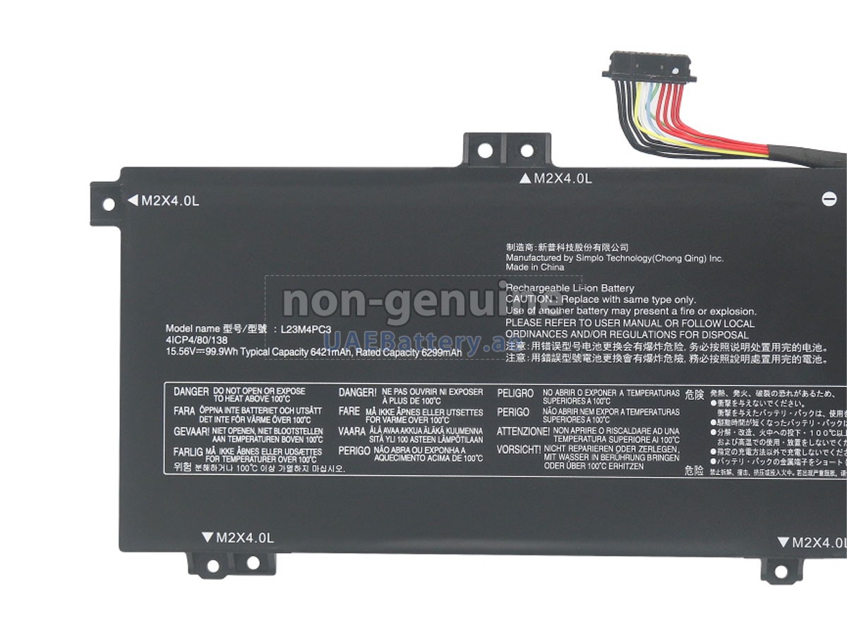 Battery for Lenovo LEGION 7 16IRX9-83FD0071MH