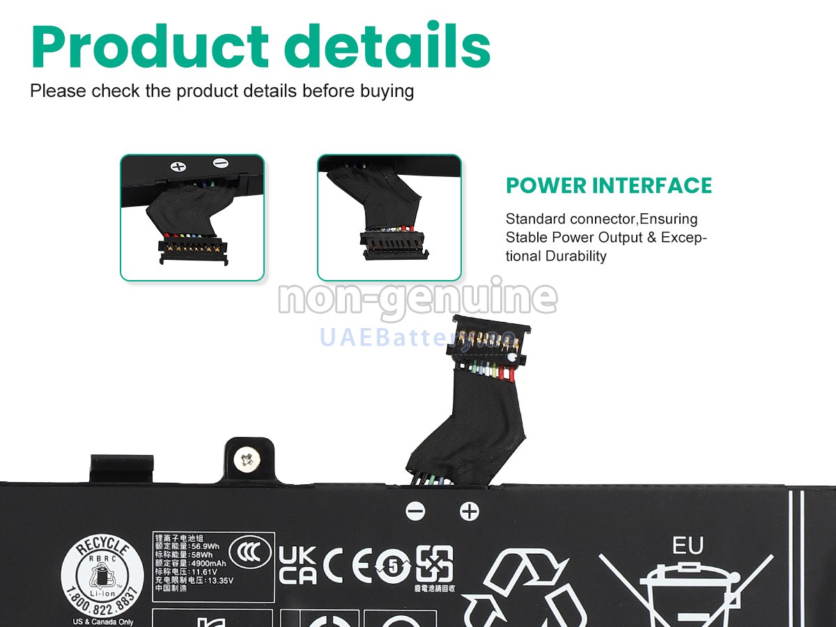 Battery for Lenovo ThinkPad T14S GEN 6-21N10007GR