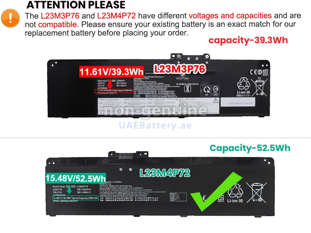 Battery for Lenovo ThinkPad T14 GEN 5-21MC004KKD