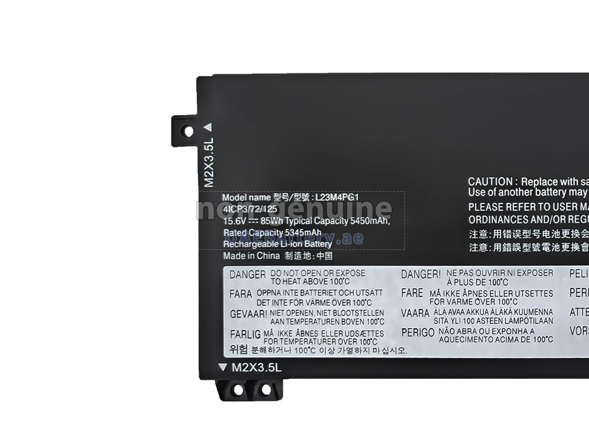 Battery for Lenovo L23L4PG1