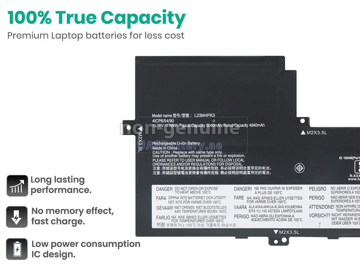 Battery for Lenovo IdeaPad SLIM 5 16AHP9-83DD003HMX