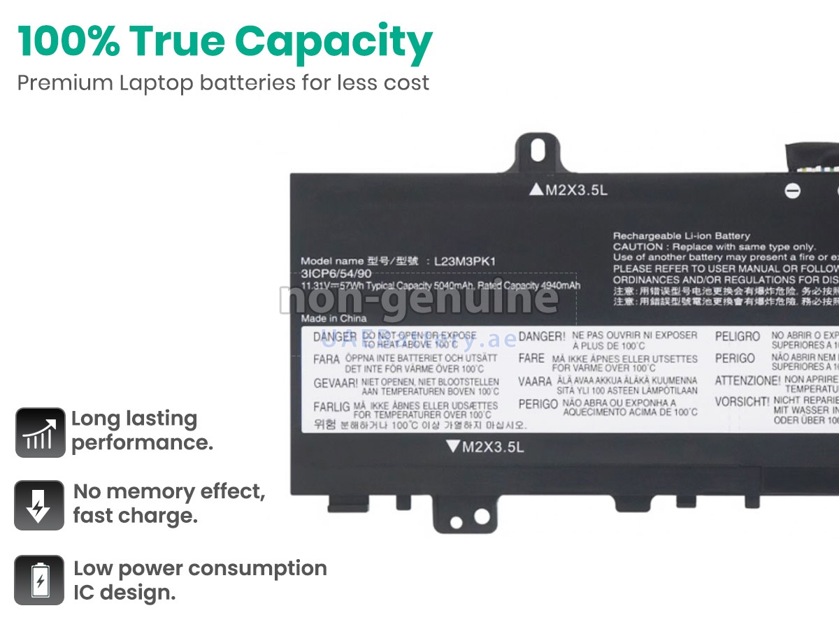 Battery for Lenovo ThinkPad L14 GEN 5-21L2S83D00