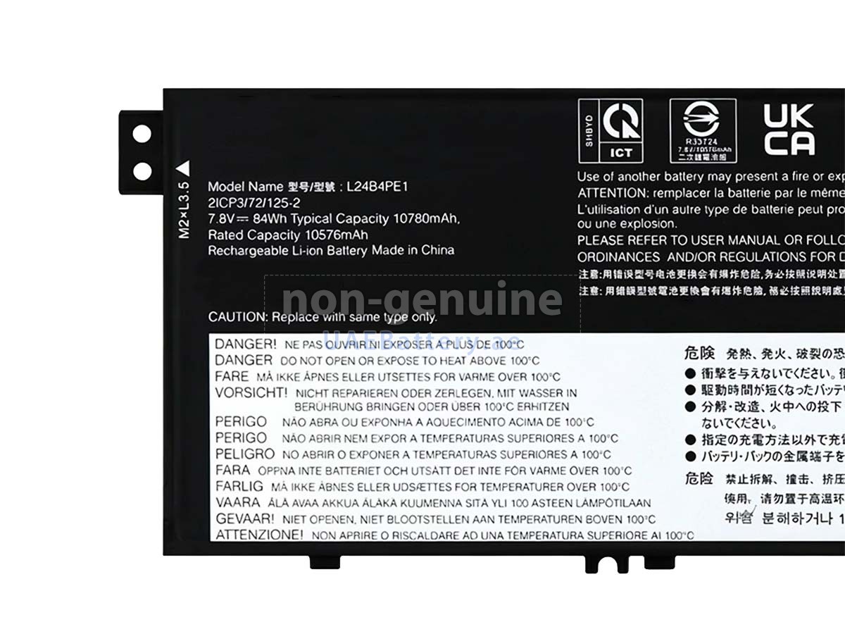 Battery for Lenovo 5B11P71453