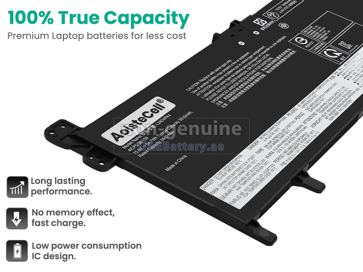 Battery for Lenovo IdeaPad SLIM 5 15ARP10-83J3004QMH