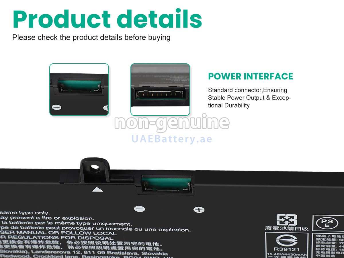 Battery for Lenovo YOGA 7 2-IN-1 14AKP10-83JR000DMX