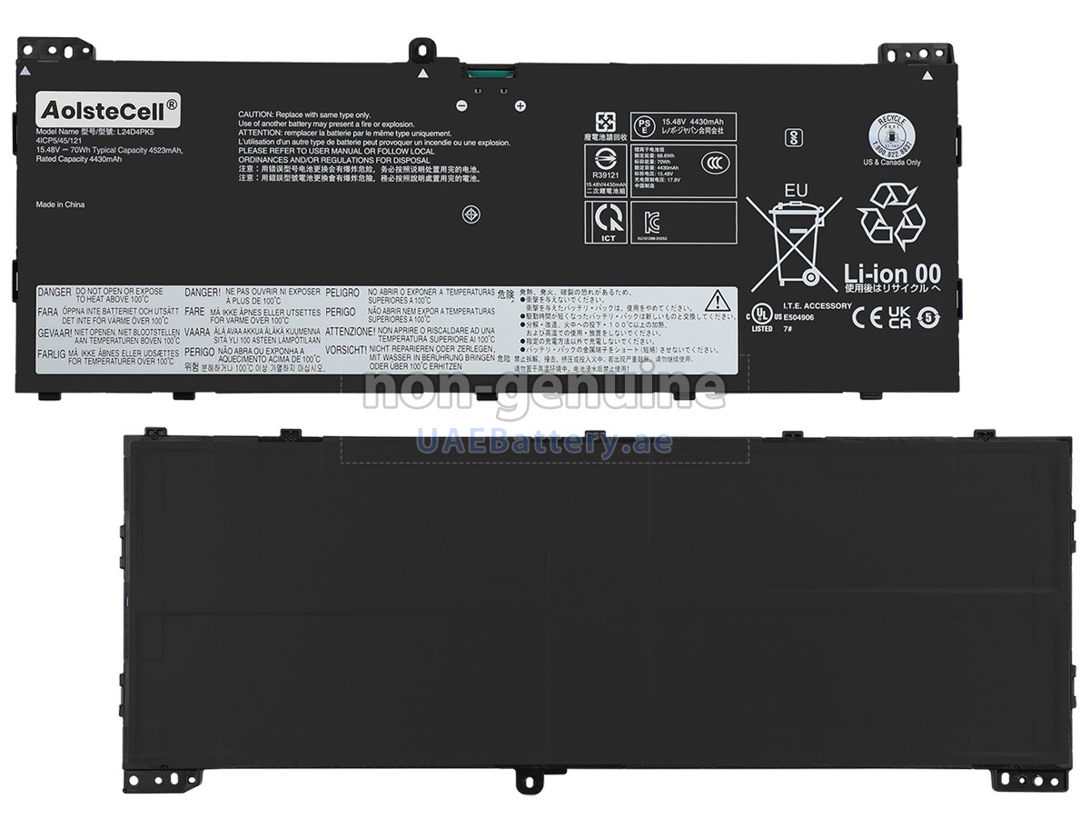 Battery for Lenovo YOGA 7 2-IN-1 14AKP10-83JR000DMX