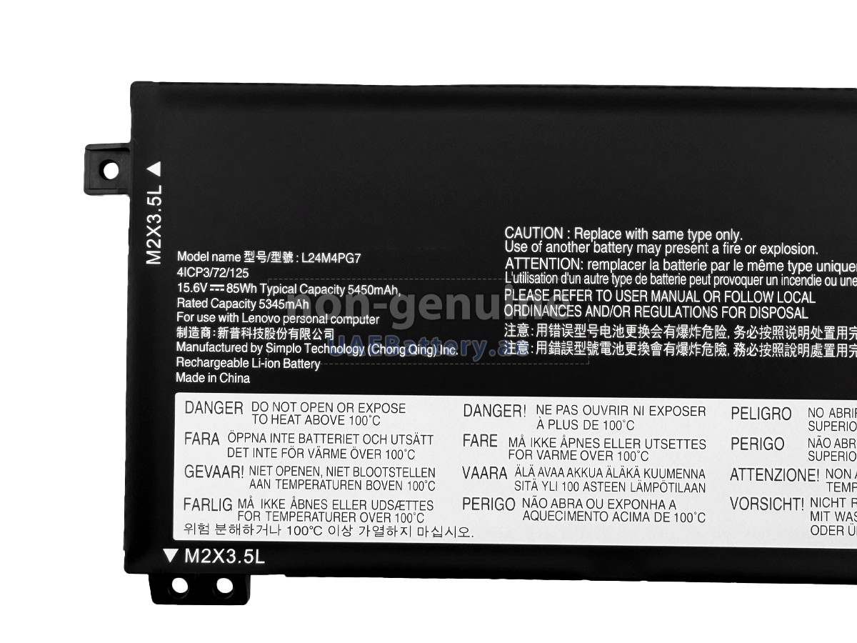 Battery for Lenovo 5B11M67492