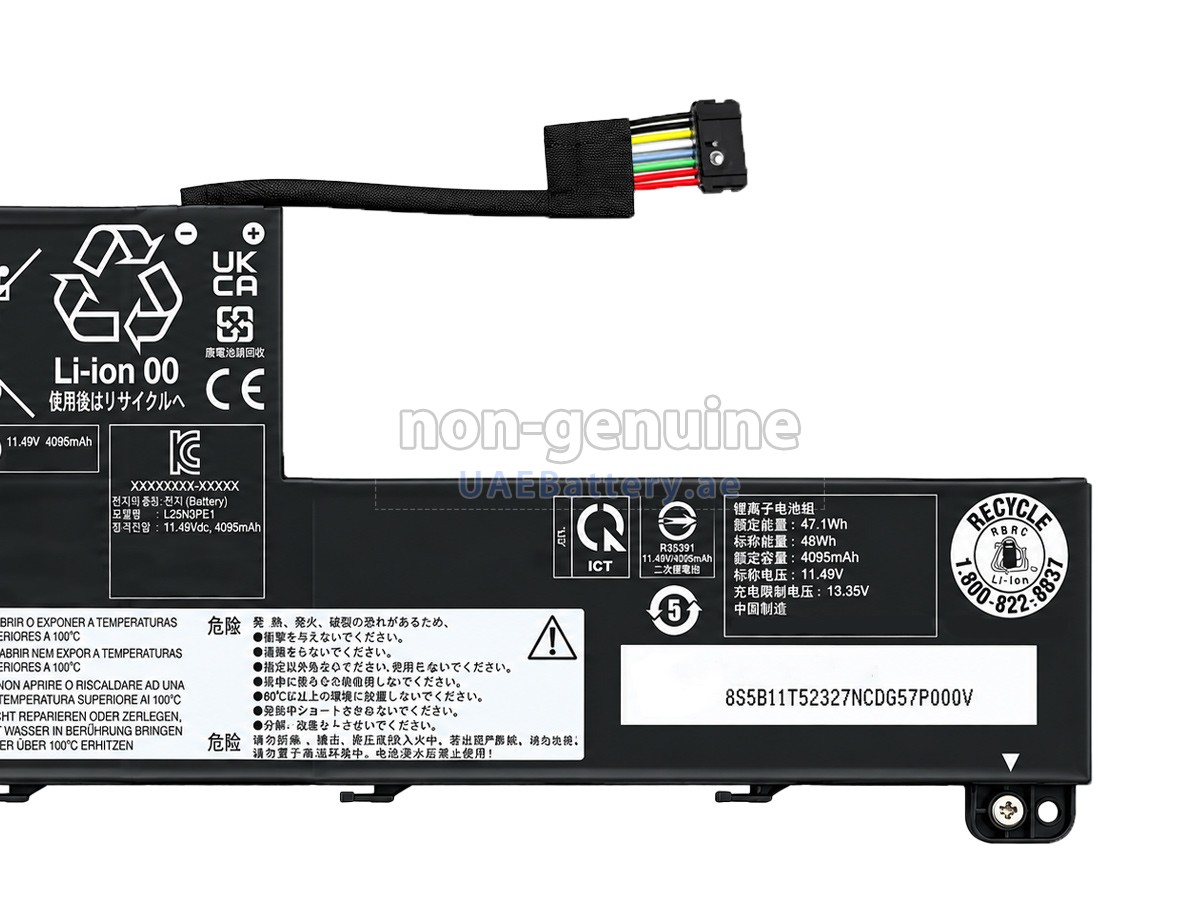 Battery for Lenovo L25X3PE1