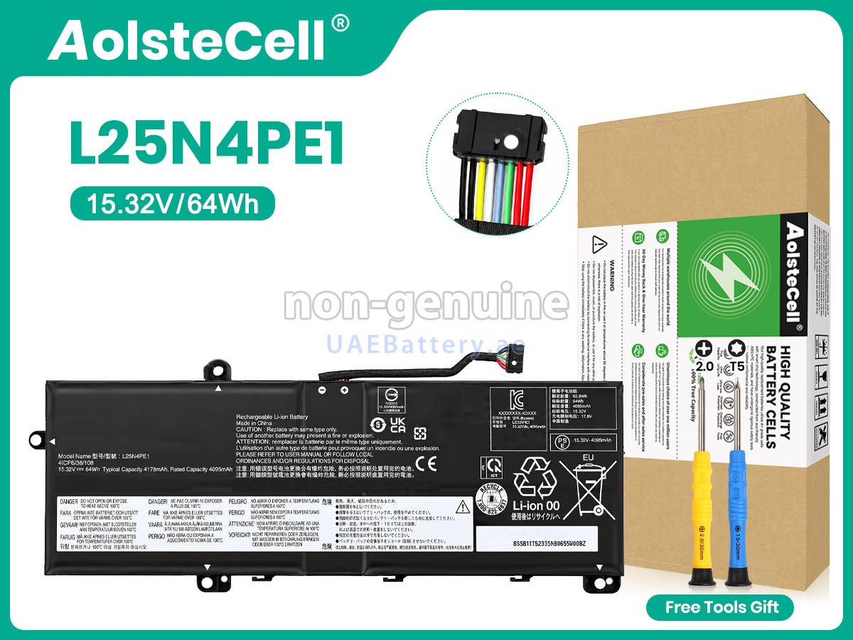 Battery for Lenovo L25X3PE1