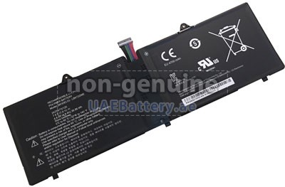 Replacement battery for LG LBK722WE(2ICP4/73/120)