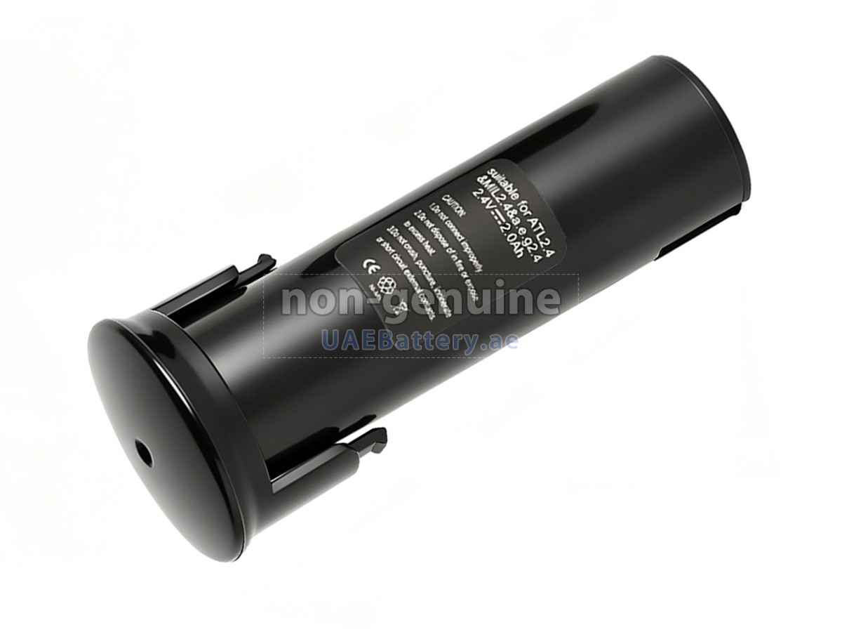 Battery for Milwaukee 2_4V-6550-20