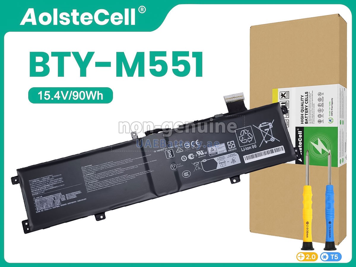 Battery for MSI BTY-M551