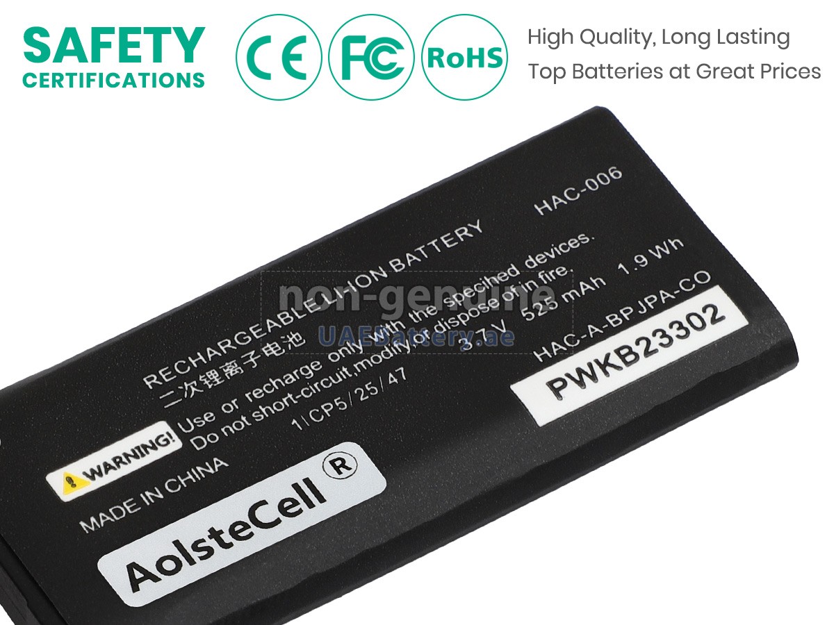 Battery for Nintendo HAC-006