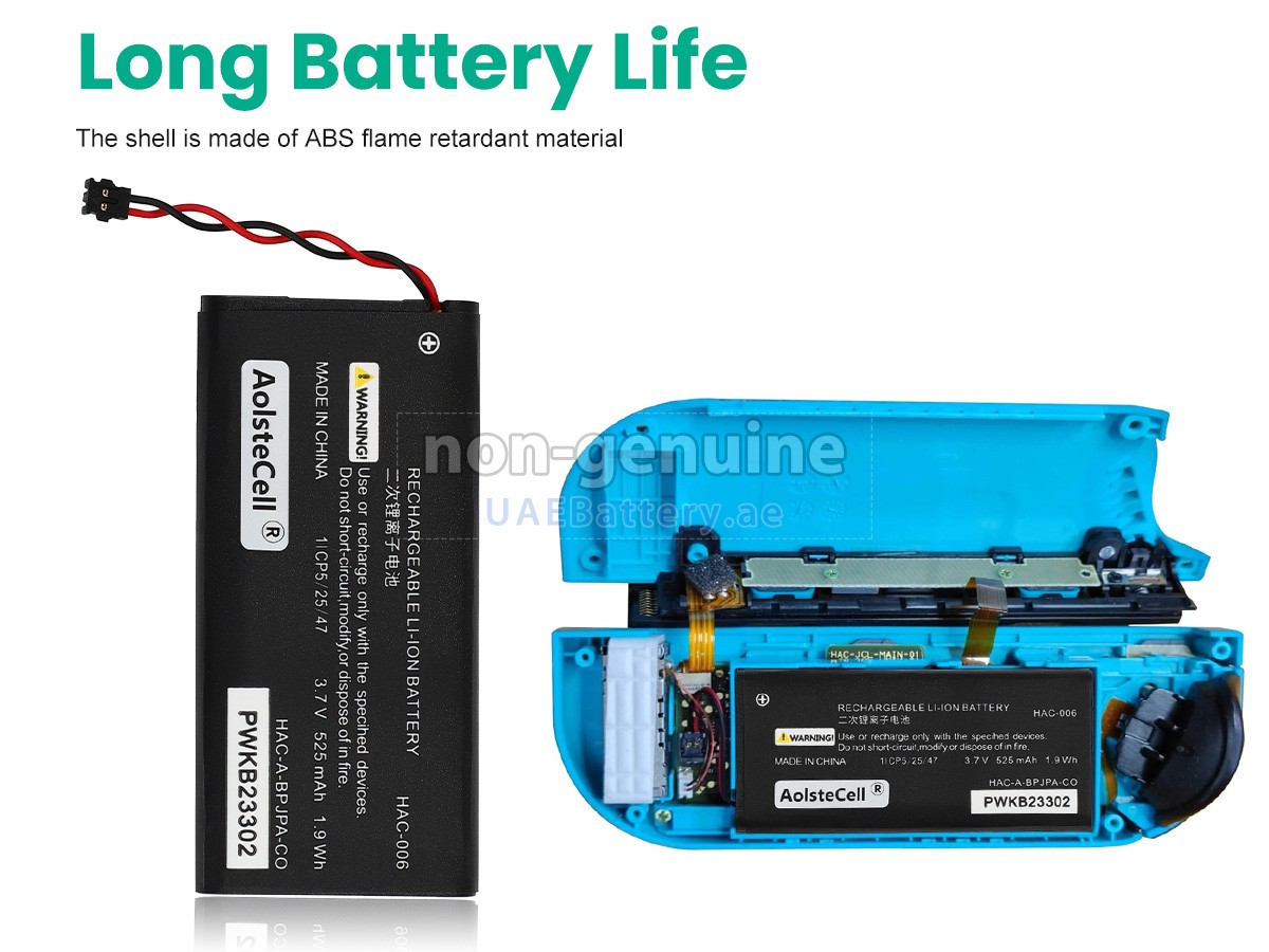 Battery for Nintendo HAC-006