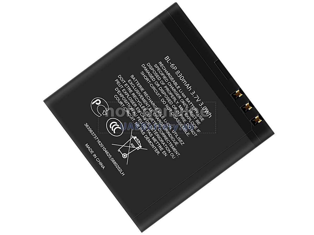 Battery for Nokia 6500 CLASSIC
