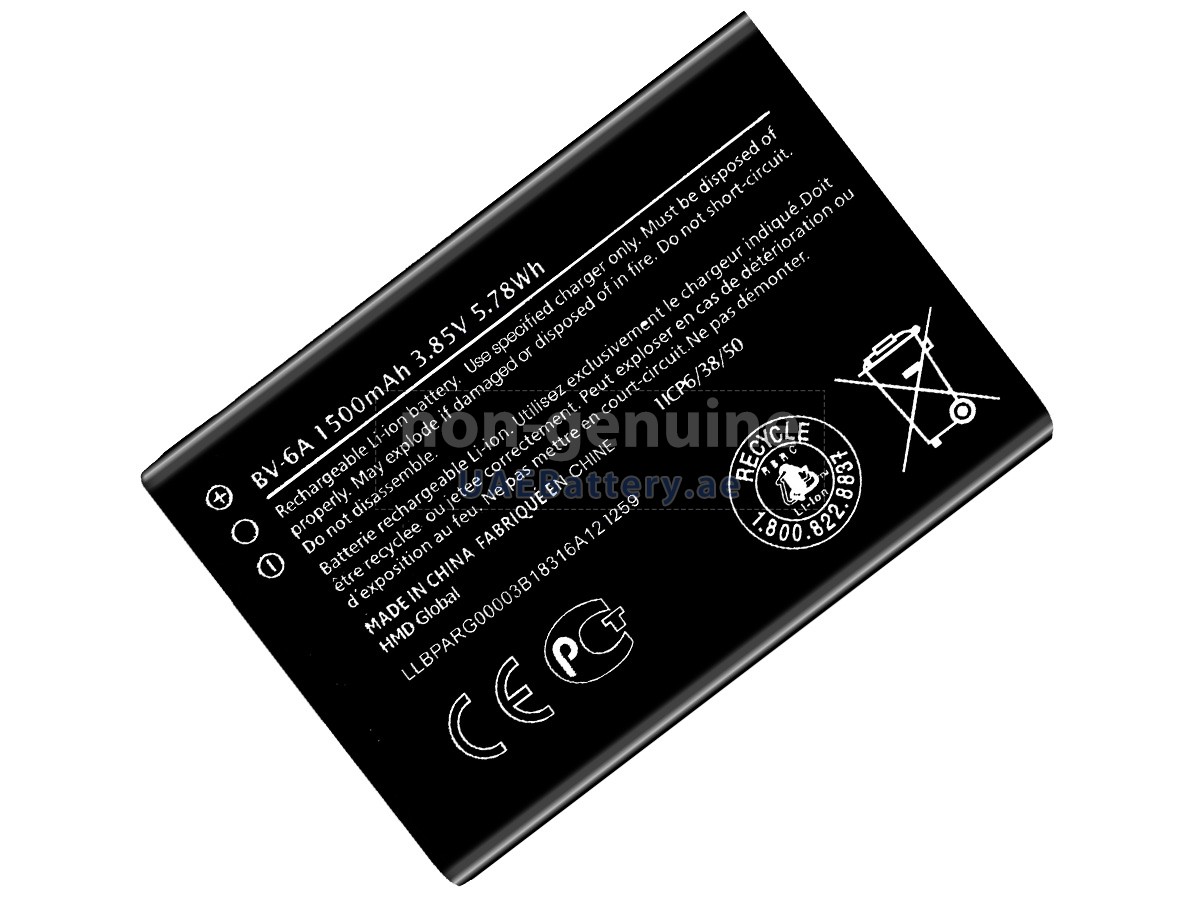 Battery for Nokia 2720 V FLIP