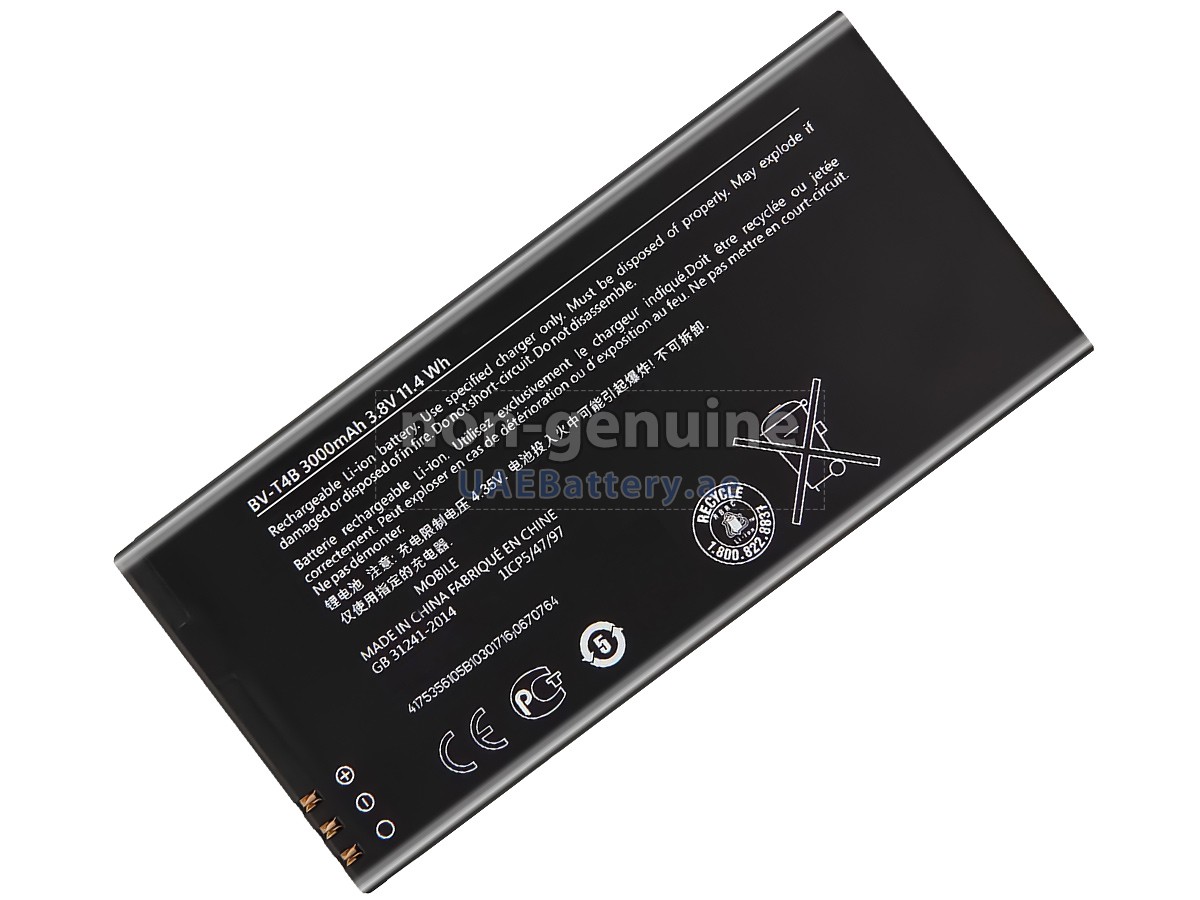 Battery for Nokia BV-T4B
