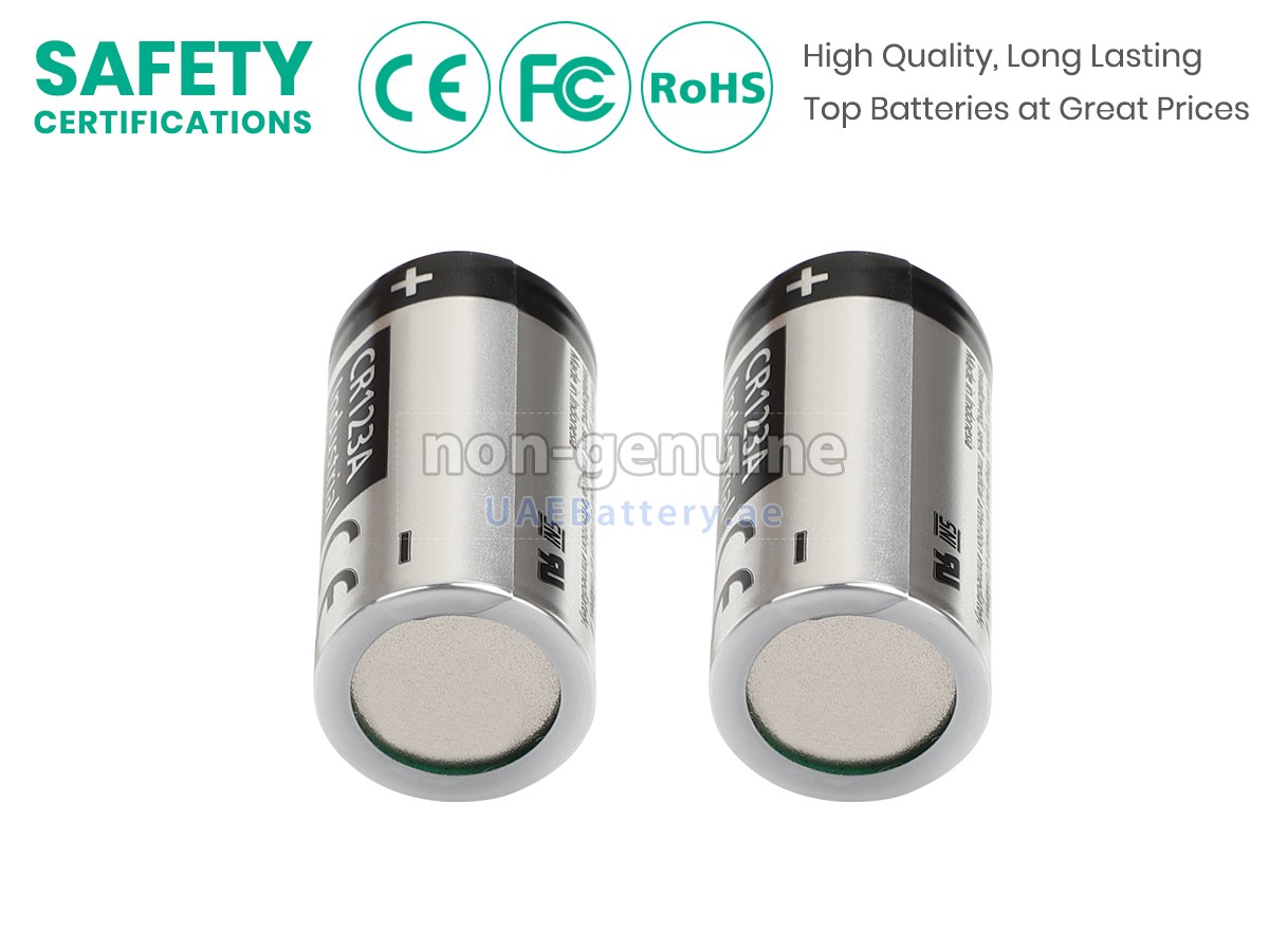 Battery for Panasonic CR123A