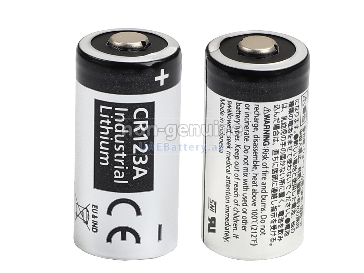 Battery for Panasonic CR123A