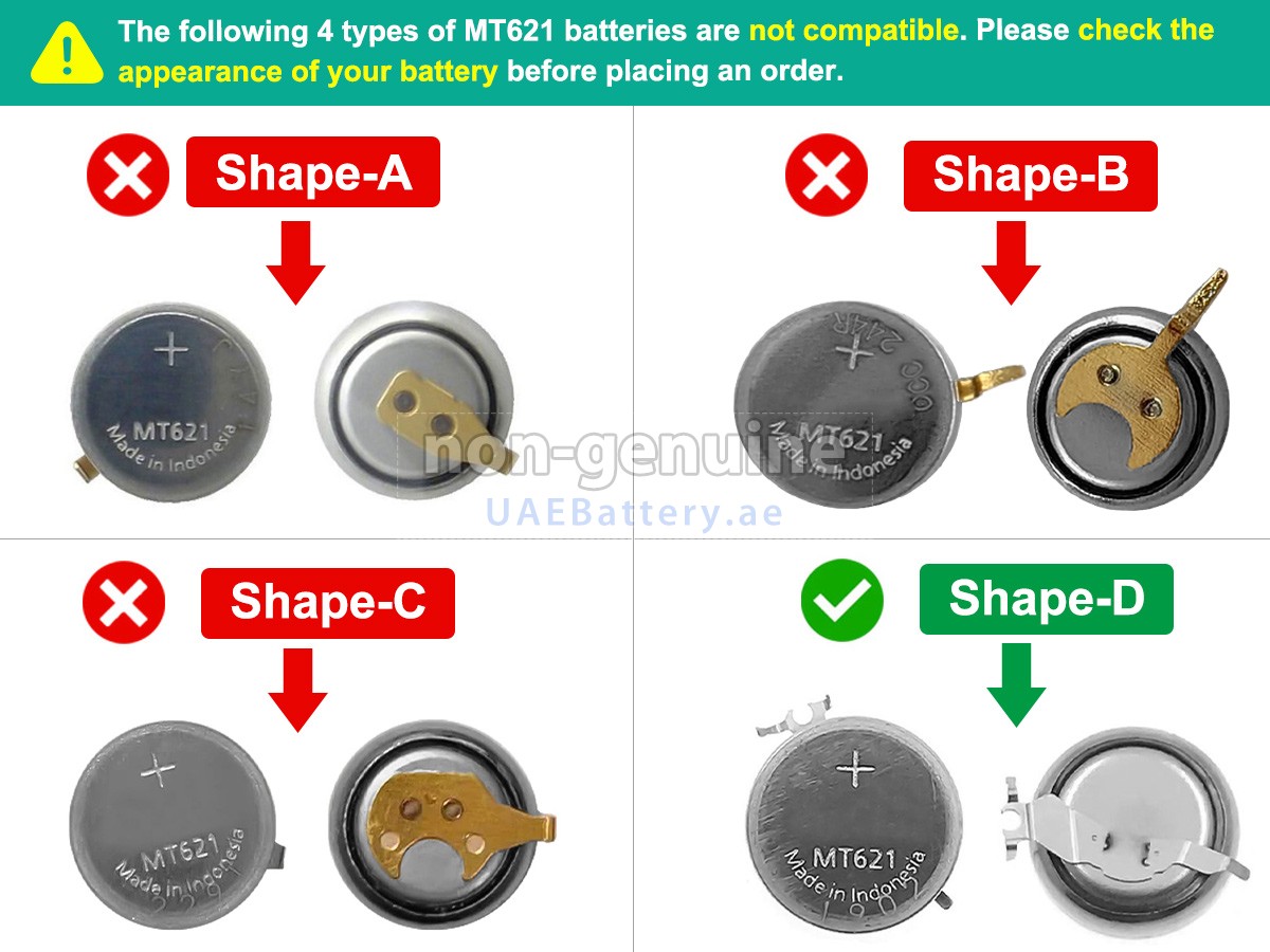 Battery for Panasonic MT621