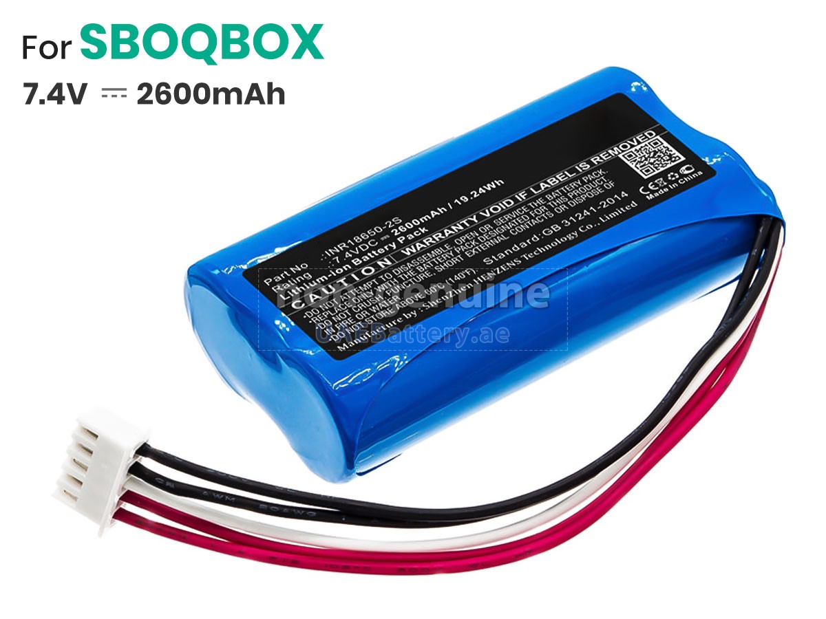 Battery for Philips SBOQBOX